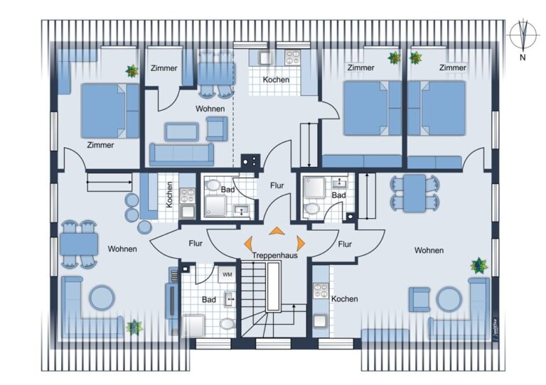 Grundriss Dachgeschoss